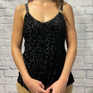 Banana Republic Silk & Velvet Camisole Top